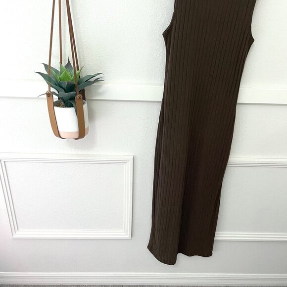 Z SUPPLY Women's Raewyn Dress Dark Chocolate Brown Size S - Picture 3 of 9